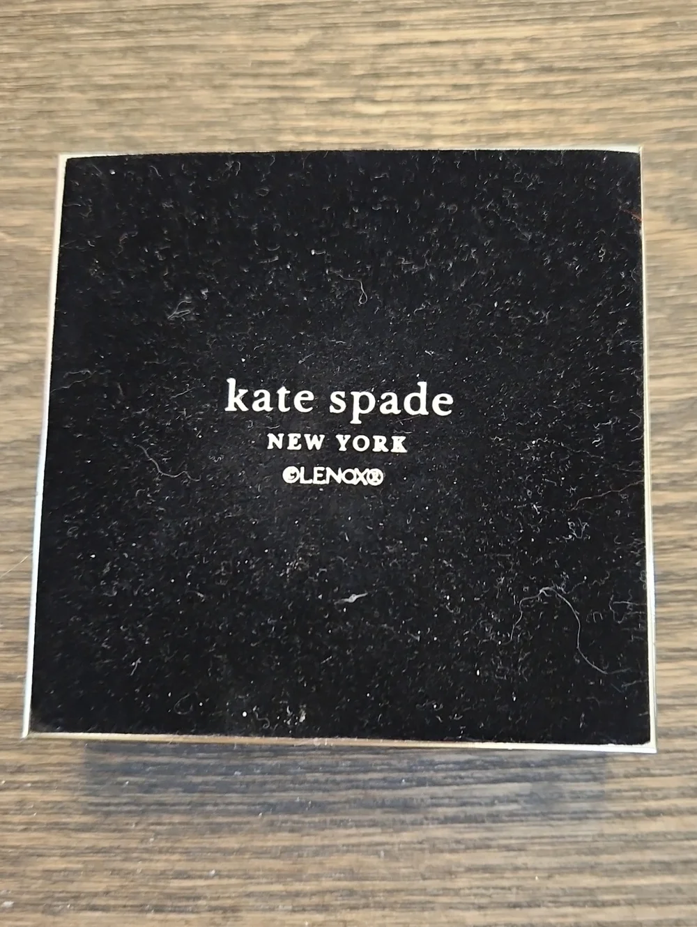 Kate Spade Lavender Jewelry Box with Silver Flower Accent